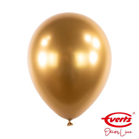 50 Luftballons - DECOR - Ø 28cm - Satin Luxe - Gold