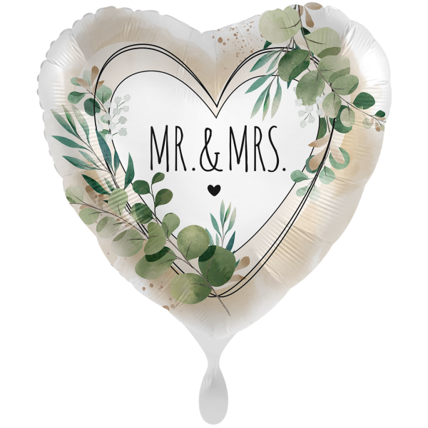 1 Balloon XXL - Mr. & Mrs.