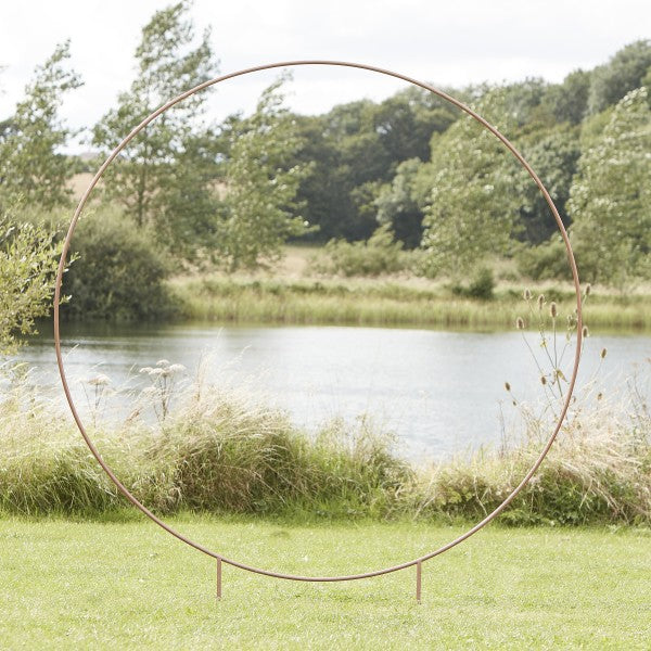 1 Moongate Hoop - White