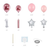 1 Ballonset - Ballon Bouquet - Girlish 1