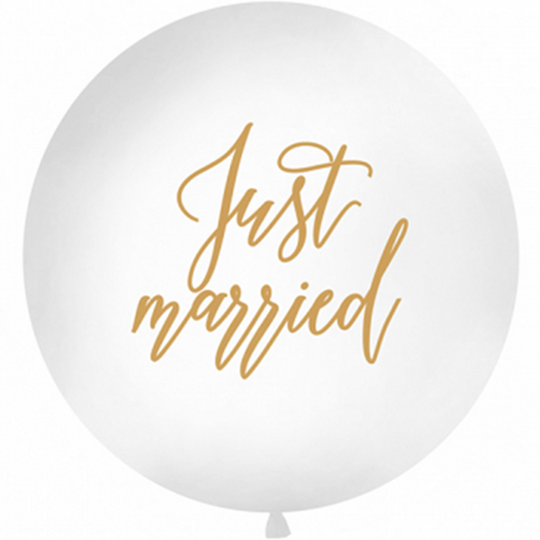 1 Riesenballon "Just Married"